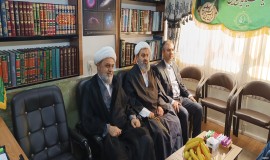 دیدار با تولیت و زیارت آستان سیدعلاءالدین حسین