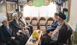 دیدار با تولیت و زیارت آستان سیدعلاءالدین حسین