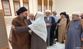 دیدار دبیرکل و اعضای شورای عالی مجمع تقریب با سیدعمار الحکیم رئیس جریان حکمت ملی عراق 1403/2/22