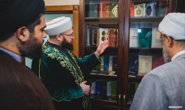 دیدار دکتر شهریاری، دبیر کل مجمع جهانی تقریب مذاهب اسلامی و شیخ کامل سمیع الله مفتی اعظم قازان 29/2/1403