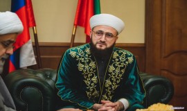دیدار دکتر شهریاری، دبیر کل مجمع جهانی تقریب مذاهب اسلامی و شیخ کامل سمیع الله مفتی اعظم قازان 29/2/1403