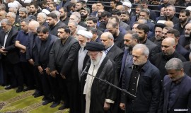 حضور دبیرکل مجمع جهانی تقریب مذاهب و علمای اهل سنت در اقامه نماز شهید اسماعیل هنیه 15/5/1403