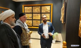 بازدید دبیرکل از بخش هنری آستان کاظمین