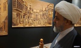 بازدید دبیرکل از بخش هنری آستان کاظمین