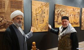 بازدید دبیرکل از بخش هنری آستان کاظمین