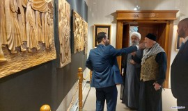 بازدید دبیرکل از بخش هنری آستان کاظمین