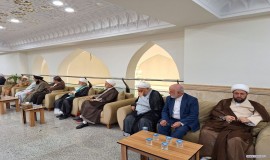 دیدار دبیرکل و اعضای شورای عالی مجمع تقریب با نماینده ولی فقیه در نجف اشرف