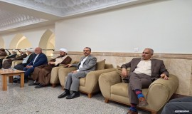 دیدار دبیرکل و اعضای شورای عالی مجمع تقریب با نماینده ولی فقیه در نجف اشرف