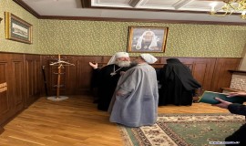 دیدار دبیرکل مجمع تقریب با اسقف اعظم جمهوری تاتارستان 30/2/1403