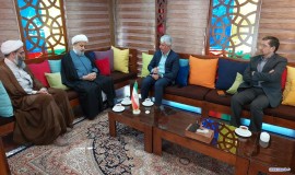 دیدار دبیر کل مجمع جهانی تقریب مذاهب اسلامی با مدیر کل صدا و سیمای مرکز خلیج فارس (هرمزگان) 18/10/1403
