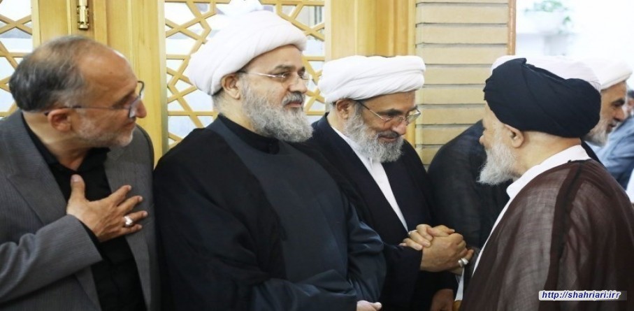 مراسم ترحیم مادر سید حسن نصرالله در قم