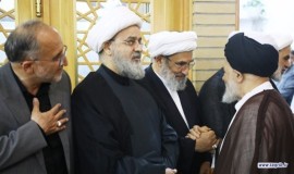 مراسم ترحیم مادر سید حسن نصرالله در قم 12/3/1403