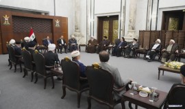 دیدار دبیرکل و اعضای شورای عالی مجمع تقریب با نخست وزیر عراق 1403/2/22