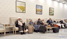 ورود اعضای شورای عالی مجمع تقریب به بغداد 1403/2/22