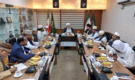 دیدار هیئتی از علمای اهل سنت بنگلادش با دبیرکل مجمع جهانی تقریب مذاهب اسلامی