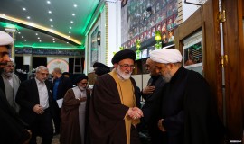 مراسم هفتمین روز درگذشت پدر دبیرکل مجمع جهانی تقریب مذاهب اسلامی در قم (23/1/1404)