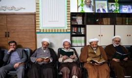 مراسم هفتمین روز درگذشت پدر دبیرکل مجمع جهانی تقریب مذاهب اسلامی در قم (23/1/1404)