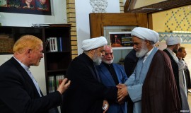 مراسم هفتمین روز درگذشت پدر دبیرکل مجمع جهانی تقریب مذاهب اسلامی در قم (23/1/1404)