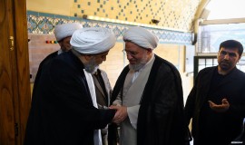 مراسم هفتمین روز درگذشت پدر دبیرکل مجمع جهانی تقریب مذاهب اسلامی در قم (23/1/1404)