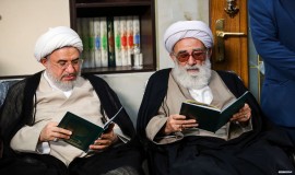 مراسم هفتمین روز درگذشت پدر دبیرکل مجمع جهانی تقریب مذاهب اسلامی در قم (23/1/1404)