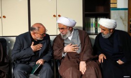 مراسم هفتمین روز درگذشت پدر دبیرکل مجمع جهانی تقریب مذاهب اسلامی در قم (23/1/1404)
