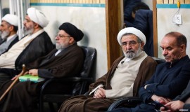 مراسم هفتمین روز درگذشت پدر دبیرکل مجمع جهانی تقریب مذاهب اسلامی در قم (23/1/1404)