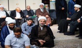 مراسم هفتمین روز درگذشت پدر دبیرکل مجمع جهانی تقریب مذاهب اسلامی در قم (23/1/1404)