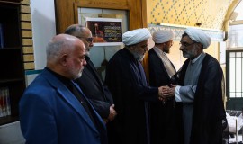 مراسم هفتمین روز درگذشت پدر دبیرکل مجمع جهانی تقریب مذاهب اسلامی در قم (23/1/1404)