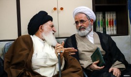 مراسم هفتمین روز درگذشت پدر دبیرکل مجمع جهانی تقریب مذاهب اسلامی در قم (23/1/1404)