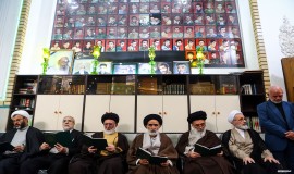 مراسم هفتمین روز درگذشت پدر دبیرکل مجمع جهانی تقریب مذاهب اسلامی در قم (23/1/1404)
