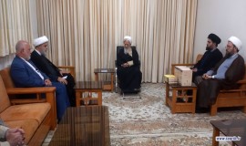 دیدار دبیرکل مجمع تقریب با آیت‌الله جوادی آملی (4/6/1404)