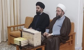 دیدار دبیرکل مجمع تقریب با آیت‌الله جوادی آملی (4/6/1404)
