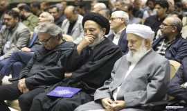 مراسم ترحیم ابوی دبیر کل دکتر حمید شهریاری در مسجد نور تهران