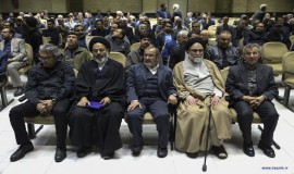 مراسم ترحیم ابوی دبیر کل دکتر حمید شهریاری در مسجد نور تهران