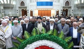 تجدید میثاق میهمانان سی و نهمین کنفرانس وحدت اسلامی با آرمان های امام خمینی(ره)