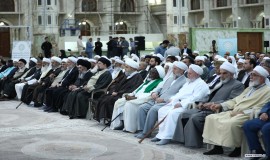 تجدید میثاق میهمانان سی و نهمین کنفرانس وحدت اسلامی با آرمان های امام خمینی(ره)