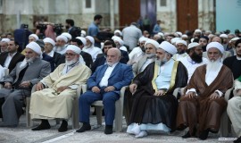 تجدید میثاق میهمانان سی و نهمین کنفرانس وحدت اسلامی با آرمان های امام خمینی(ره)